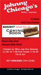 Mobile Screenshot of johnnychicagos.com